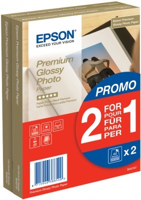 Papier Epson Premium Glossy Photo 10×15 cm, 255g 80 arkuszy