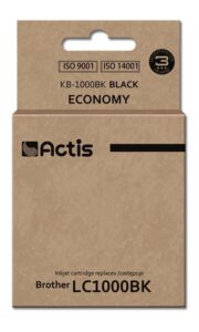 Tusz czarny ACTIS KB-1000Bk do drukarek Brother (36 ml)
