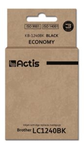 Tusz czarny ACTIS KB-1240Bk do drukarek Brother (19 ml)