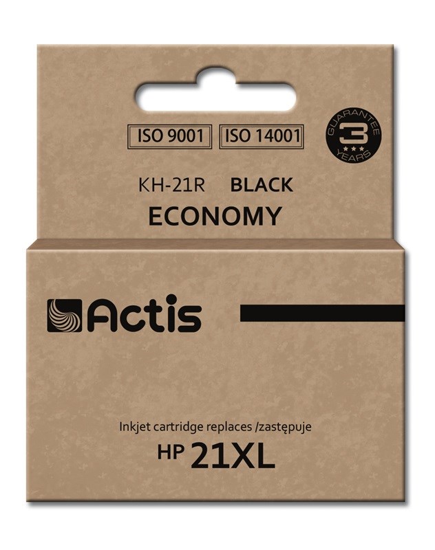 Tusz czarny ACTIS KH-21XL (HP 21XL C9351A) 20 ml